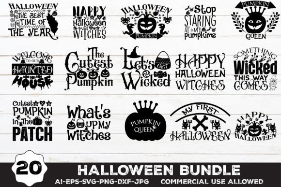 Download Halloween Bundle SVG Design - Halloween bundle svg Collection