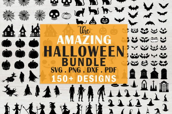 Download The Amazing Big Halloween Bundle SVG PNG - Halloween bundle svg Collection