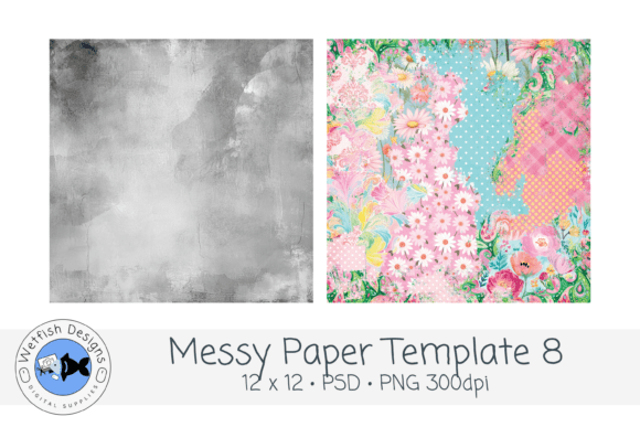 Download Messy Paper PSD PNG Template 8 - Png template Collection